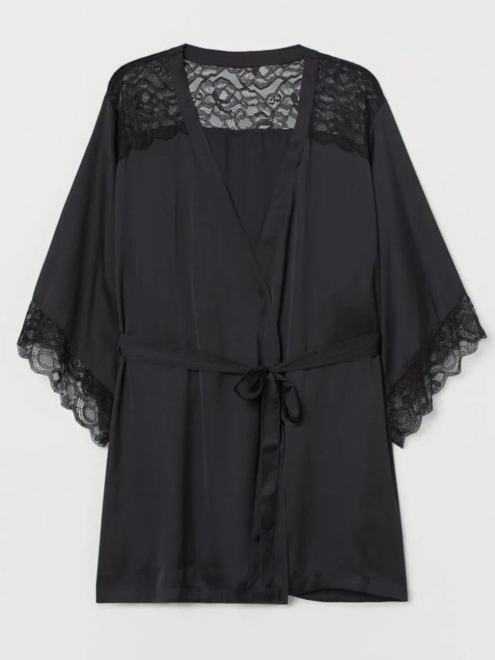 H&M Satin Nightgown and Robe (L)